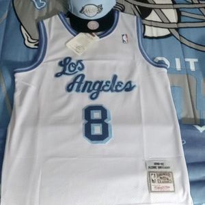 Los Angeles Lakers #8 Kobe Bryant jersey with Matching hat 🧢